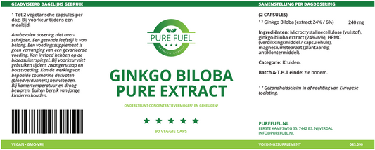 Ginkgo Biloba Pure Extract