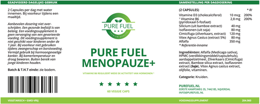 Pure Fuel Menopauze+
