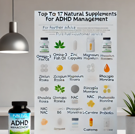 Top 17 natuurlijke ADHD supplementen