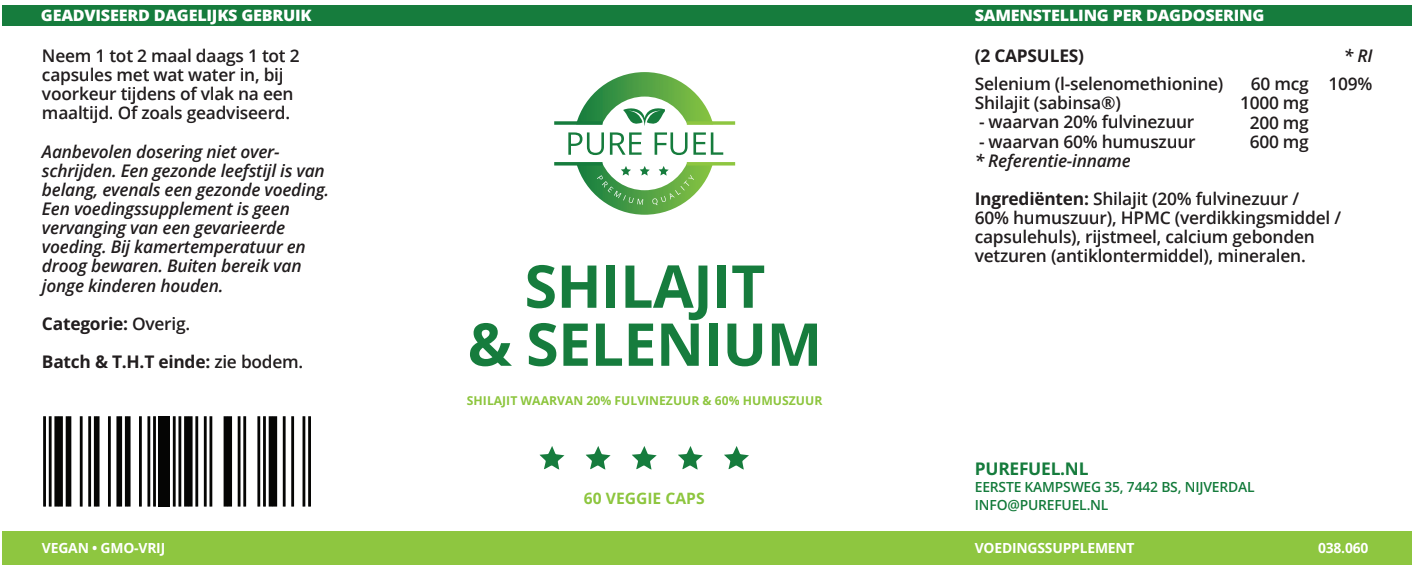 Shilajit & Selenium